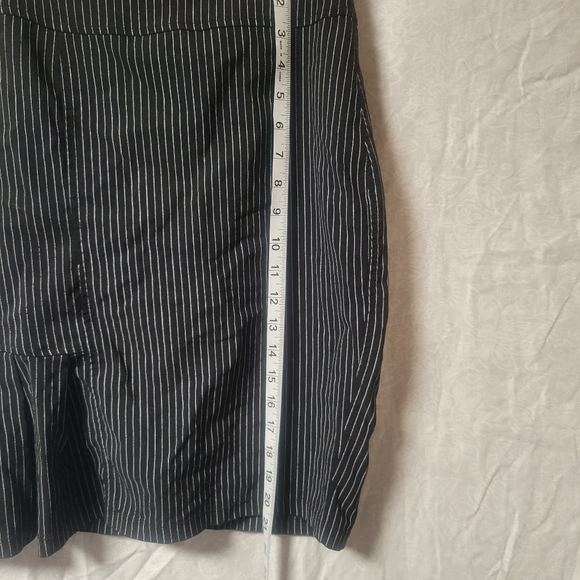 Serious corporate goth pencil skirt vintage authentic y2k hot topic - Picture 6 of 7